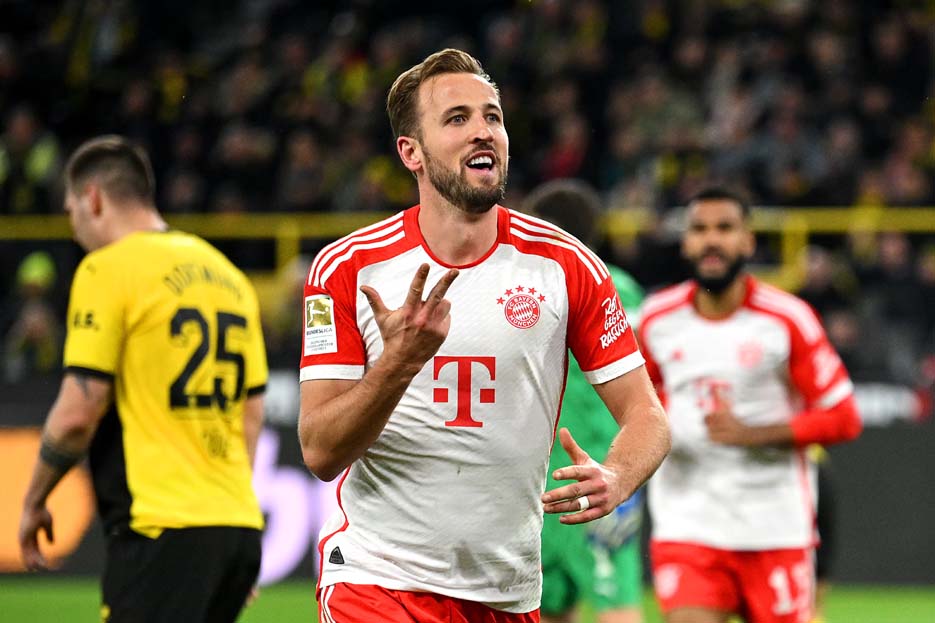 Dortmund 0-4 Bayern Munich: Harry Kane Mencetak Hat-Trick