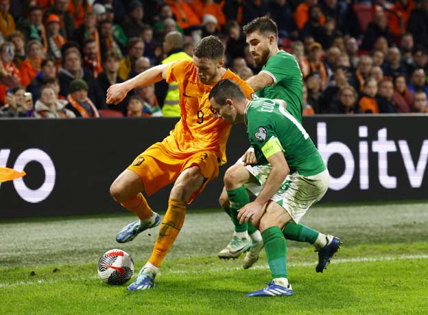 Hasil Pertandingan Belanda vs Republik Irlandia: Skor 1-0