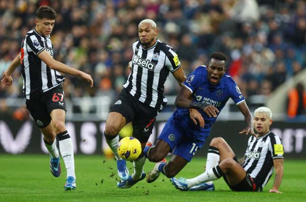 Hasil Pertandingan Newcastle United vs Chelsea: Skor 4-1