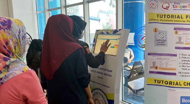 Permudah Layanan, RSUD Kota Tangerang Hadirkan Kiosk APM