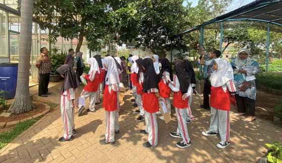 UPT PBTPHP Kota Tangerang Jadi Lokasi Praktik Budidaya