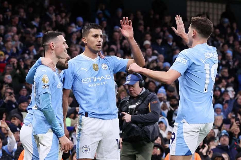 Manchester City Kalahkan Sheffield United 2-0 di Akhir Tahun