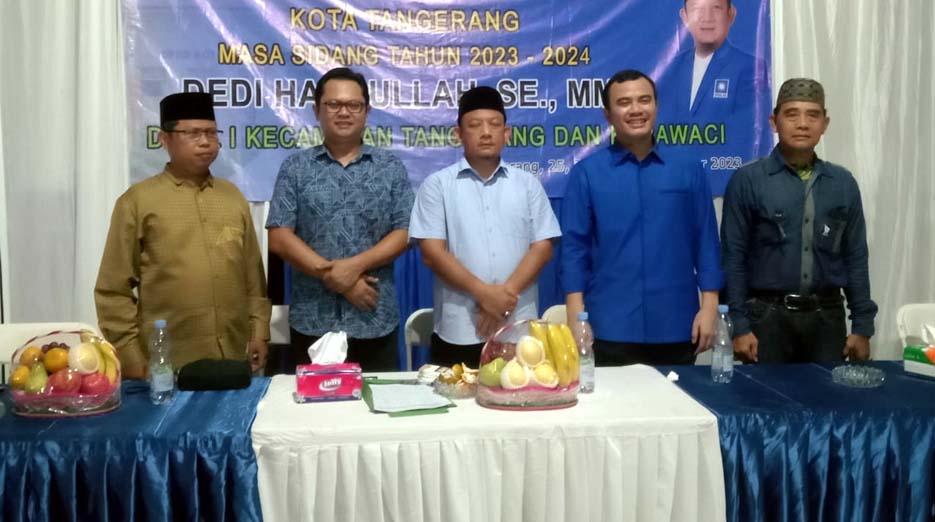 Anggota Komisi IV DPRD Terima Usulan Warga Tanah Tinggi Terkait Jalan Lingkungan