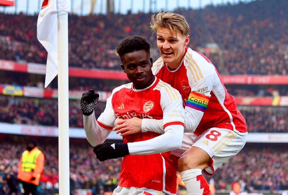 Arsenal 2-1 Wolves: Martin Odegaard Mencetak Gol Kemenangan