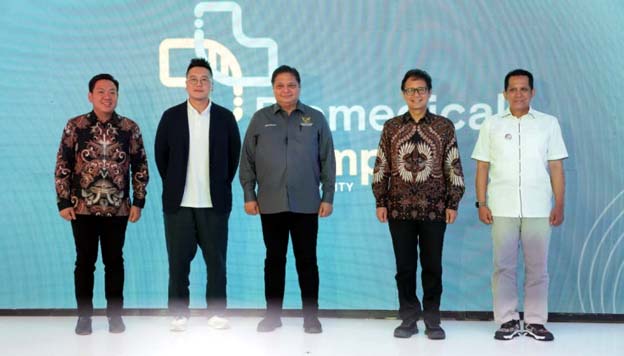 Pj Bupati Tangerang Dampingi Menkes di Peluncuran Biomedical Campus