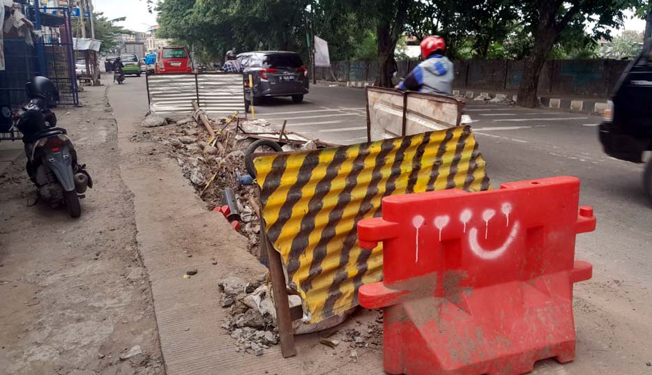 Banyak Kecelakaan, Ini Kata Anggota DPRD Soal Galian di Jalan M.Toha