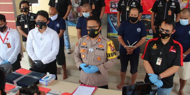 Sat Reskrim Polres Lebak Ringkus 2 Pelaku Pembobol Toko Emas