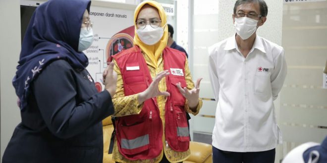 Walikota Airin Hadiri Pencanangan Gerakan Nasional Pendonor Plasma Konvalesen di PMI Kota Tangsel