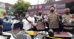 Polsek Cipondoh Tangkap Sindikat Debt Kolektor Penadah Motor Curian