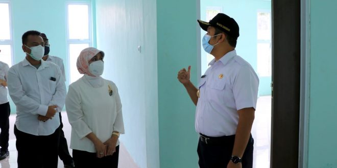 Arief Meninjau Satu Puskesmas Sudimara Pinang untuk Isolasi Mandiri