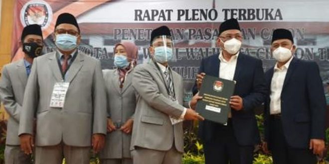 Sah, KPU Tetapkan Helldy-Sanuji Pemenang Pilkada Kota Cilegon 2020