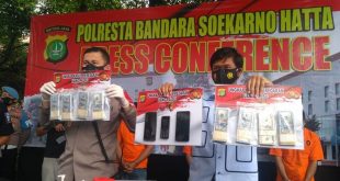 Polres Bandara Soetta Tangkap 3 Pelaku Pemilik Uang US Dolar Palsu