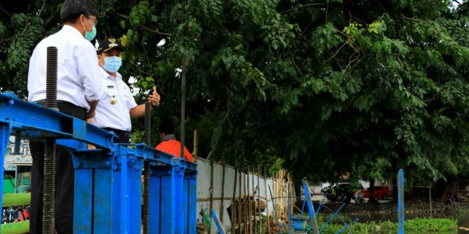 Wali Kota Tangerang Tinjau Penampungan Air Sebagai Antisipasi Tingginya Intensitas Curah Hujan