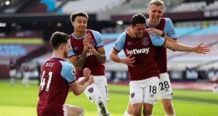 West Ham Gasak Tottenham Hotspur 2-1