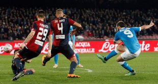 Genoa Tumbangkan Napoli di Stadion Luigi Ferraris