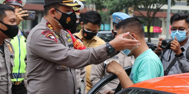 Polresta Tangerang dan Kodim Tigaraksa Gelar Operasi Yustisi