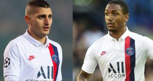 Dua pemain PSG, Verratti dan Diallo Positif terjangkit COVID-19