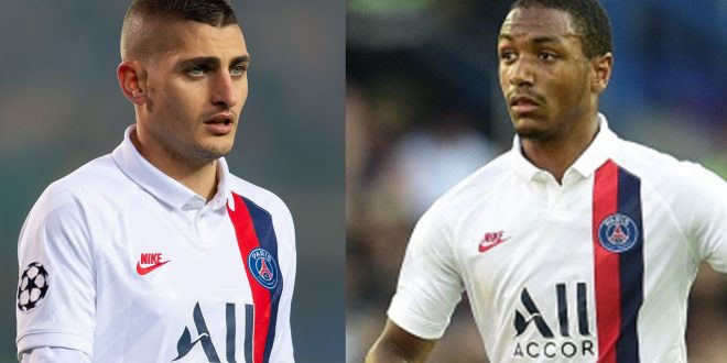 Dua pemain PSG, Verratti dan Diallo Positif terjangkit COVID-19