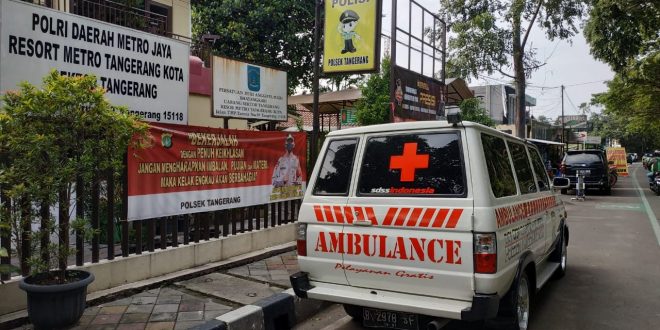 Polsek Tangerang Siapkan Layanan Mobil Ambulans Gratis untuk Warga