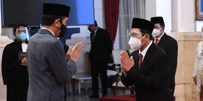 Jokowi Lantik Siruaya Utamawan Ketua Harian MOI Menjadi Dewan Pengawas BPJS Kesehatan