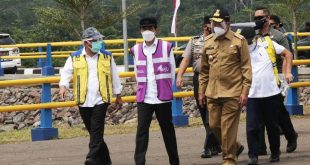 Gubernur Banten Dampingi Presiden Resmikan Bendungan Sindang Heula