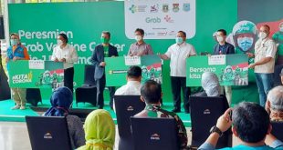 Menteri Kesehatan Meresmikan Pusat Grab Vaccine Center 3 in 1 Pertama di Indonesia