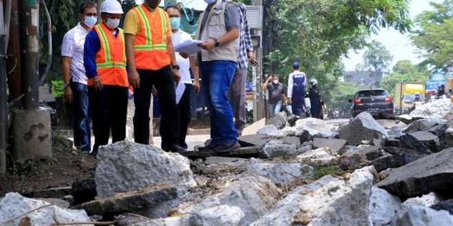 Pemkot Tangerang Pastikan Perbaikan Jalan Selesai Dalam Empat Bulan