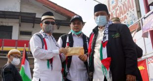 DPRD Kota Tangerang Lakukan Aksi Salurkan Bantuan untuk Masyarakat Palestina