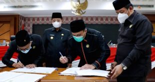 DPRD Bersama Pemkot Tangerang Tanda Tangani Nota Kesepakatan KUA-PPAS