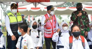 Pemkab Tangerang Bersama Kemenhub dan TNI AU Gelar Program Serbuan Vaksin