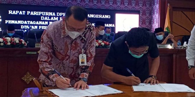 Masalah Perdata dan TUN, DPRD Kota Tangerang Teken MoU Dengan Kejaksaan