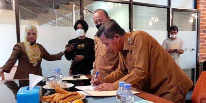 Walikota Syafrudin Tandatangani MoU Pengelolaan Banten Lama