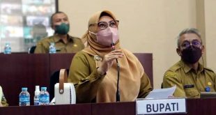 Bupati Pandeglang Ikuti Rakor Antisipasi Bencana Erupsi Krakatau