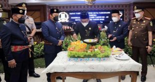 Rapat Paripurna HUT ke-29 , Walikota Arief Apresiasi Peran Aktif Masyarakat