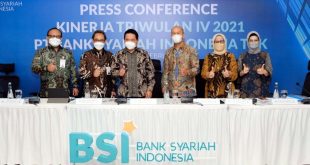 Laba Bank Syariah Indonesia (BSI) Mencapai Rp3 Triliun di 2021