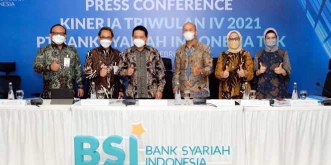 Laba Bank Syariah Indonesia (BSI) Mencapai Rp3 Triliun di 2021