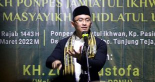 Andika Hadiri Pengiratan Isra Mi'raj di Ponpes Jami'atul Ikhwan