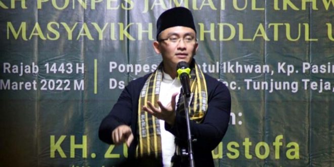 Andika Hadiri Pengiratan Isra Mi'raj di Ponpes Jami'atul Ikhwan