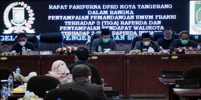 Sachrudin Berikan Tanggapan Terkait Dua Raperda Inisiatif DPRD