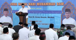 Pemkot Tangsel Gelar Peringatan Isra Mi’raj di Masjid Al Ithisom