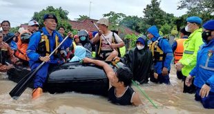 BPBD Kabupaten Serang Lakukan Penanganan di Wilayah Terdampak Banjir