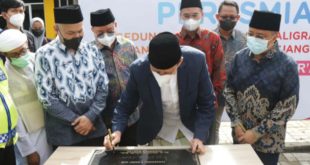 Gubernur Banten Resmikan Gedung Workshop Kaligrafi Daarul Qur'an