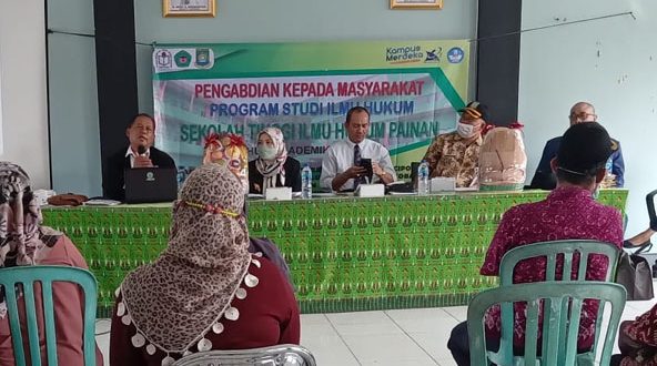 STIH Painan Gelar Penyuluhan Hukum Kepada Masyarakat