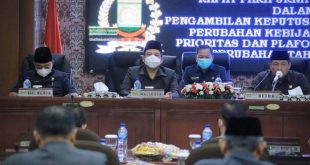 DPRD Kota Tangerang dan Pemkot Sepakati Perubahan KUA-PPAS 2022