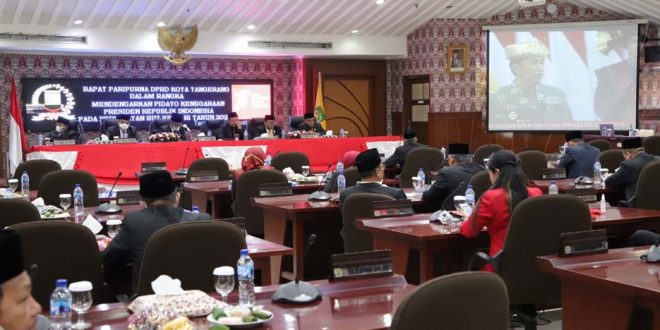 DPRD Kota Tangerang Gelar Rapat Paripurna Peringatan HUT RI ke-77