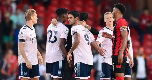 Bournemouth vs Arsenal 0-3: Martin Odegaard Mencetak Dua Gol