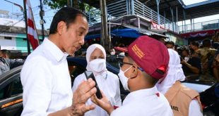 Presiden Jokowi Menerima di Wawancara oleh Dua Wartawan Cilik