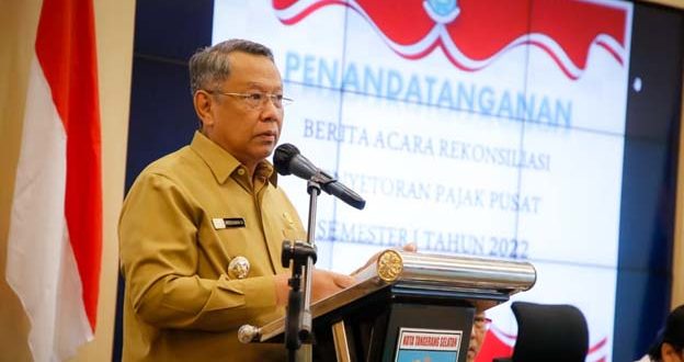 Tangsel Setor Pajak Pusat Semester 1 Sebesar Rp36,8 Miliar