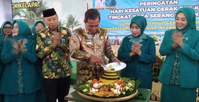 Walikota Syafrudin Berharap Peran Serta PKK Kota Serang Terus Ditingkatkan