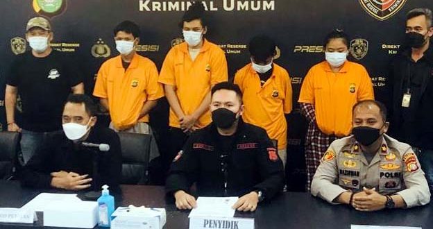 Polisi Tangkap Empat Tersangka Pelaku Pembacokan di Bintaro